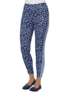 Heine Gedessineerde Jurk 29 Heine Gedessineerde Jurk -TrendyTijd Verkoop classic basics legging blauw