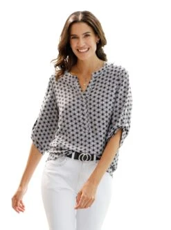 Vero Moda Gedessineerde Jurk VMLYDIA LS SHORT DRESS WVN 25 Vero Moda Gedessineerde Jurk VMLYDIA LS SHORT DRESS WVN -TrendyTijd Verkoop classic inspirationen blouse zonder sluiting paars 1