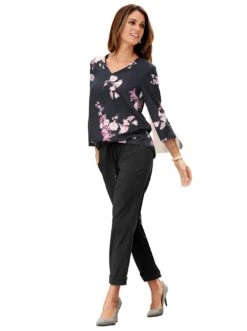 Aniston SELECTED Maxi-jurk In Knalkleuren 38 Aniston SELECTED Maxi-jurk In Knalkleuren -TrendyTijd Verkoop classic inspirationen blouse zonder sluiting zwart 4