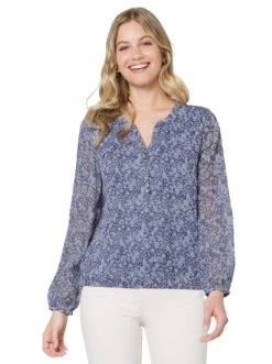 Vero Moda Jurk Met Overhemdkraag VMNATALI LS CALF DRESS WVN -TrendyTijd Verkoop classic inspirationen chiffonblouse blauw