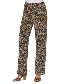 Lady Gedessineerde Jurk -TrendyTijd Verkoop classic inspirationen comfortbroek blauw