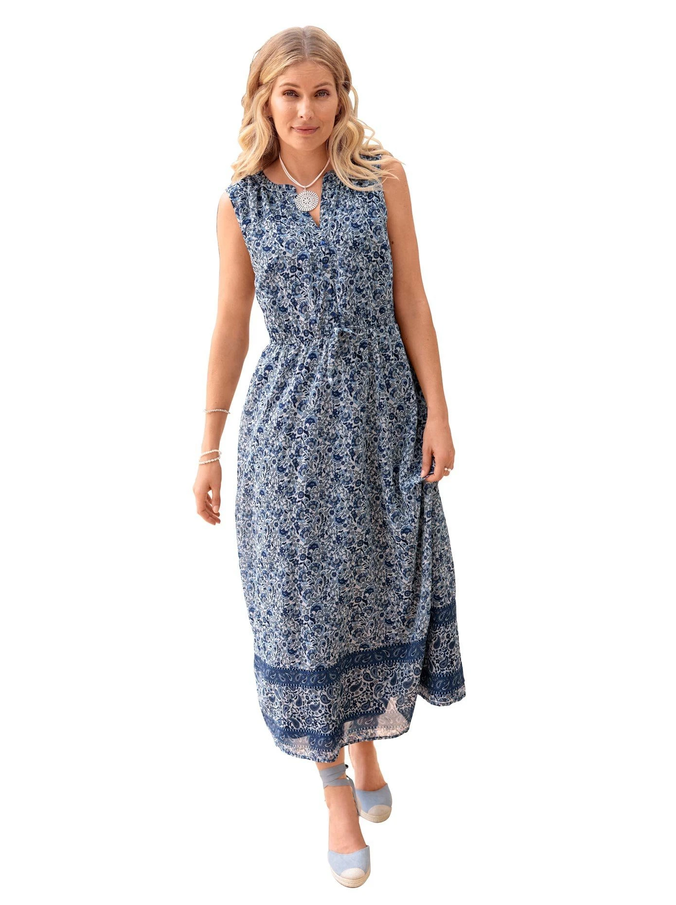 Classic Inspirationen Kokerjurk Gedessineerde Jurk 13 Classic Inspirationen Kokerjurk Gedessineerde Jurk - Afbeelding 11