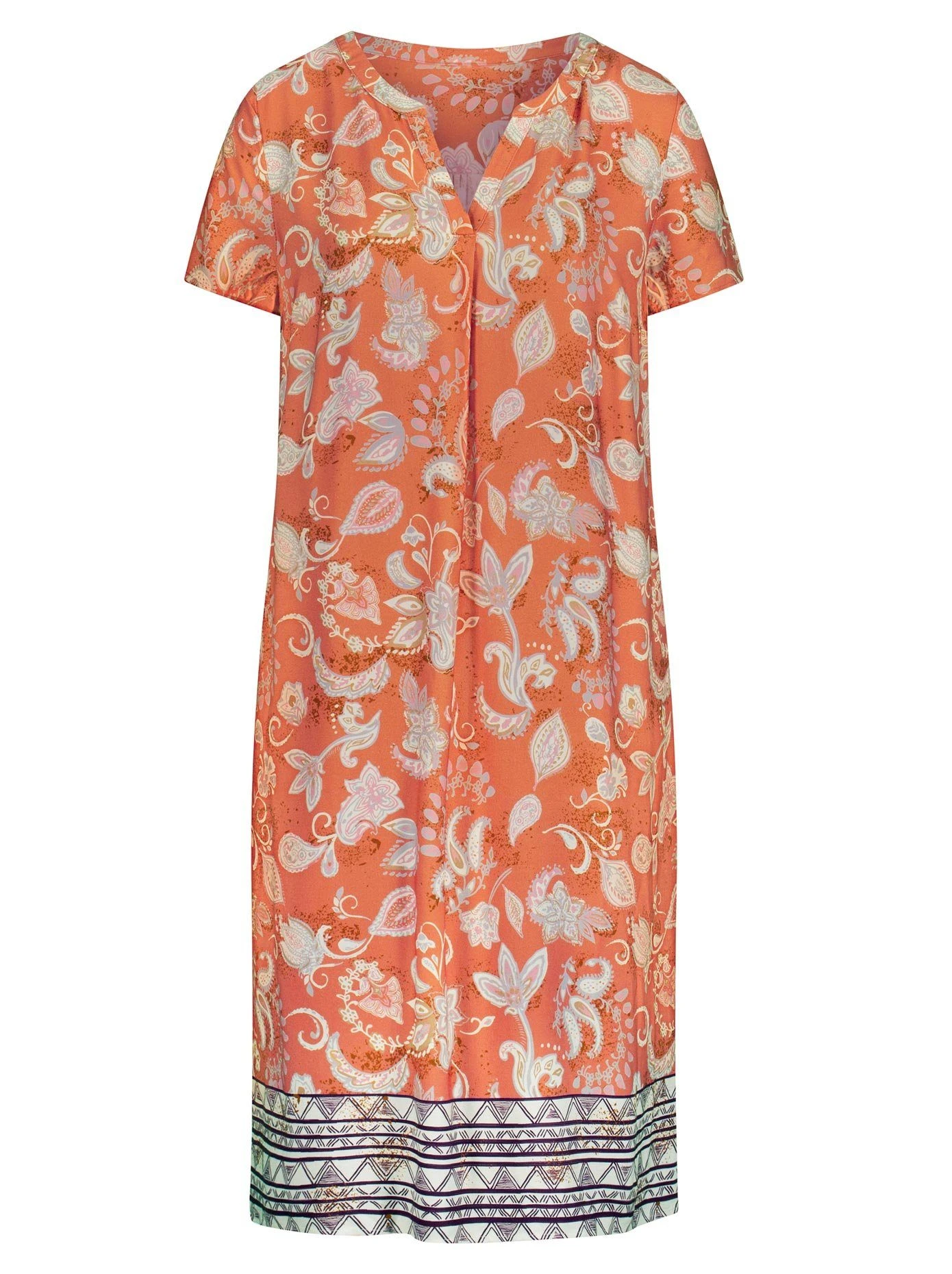 Classic Inspirationen Gedessineerde Jurk Tuniekjurk 6 Classic Inspirationen Gedessineerde Jurk Tuniekjurk - Afbeelding 4