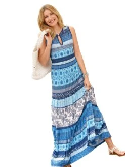 Soyaconcept Gedessineerde Jurk SC-KRAKA 2 29 Soyaconcept Gedessineerde Jurk SC-KRAKA 2 -TrendyTijd Verkoop classic inspirationen jurk in a lijn jerseyjurk blauw 2