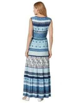 Classic Inspirationen Jurk In A-lijn Jerseyjurk -TrendyTijd Verkoop classic inspirationen jurk in a lijn jerseyjurk blauw 5