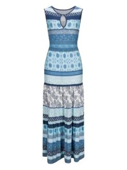 Classic Inspirationen Jurk In A-lijn Jerseyjurk -TrendyTijd Verkoop classic inspirationen jurk in a lijn jerseyjurk blauw 6