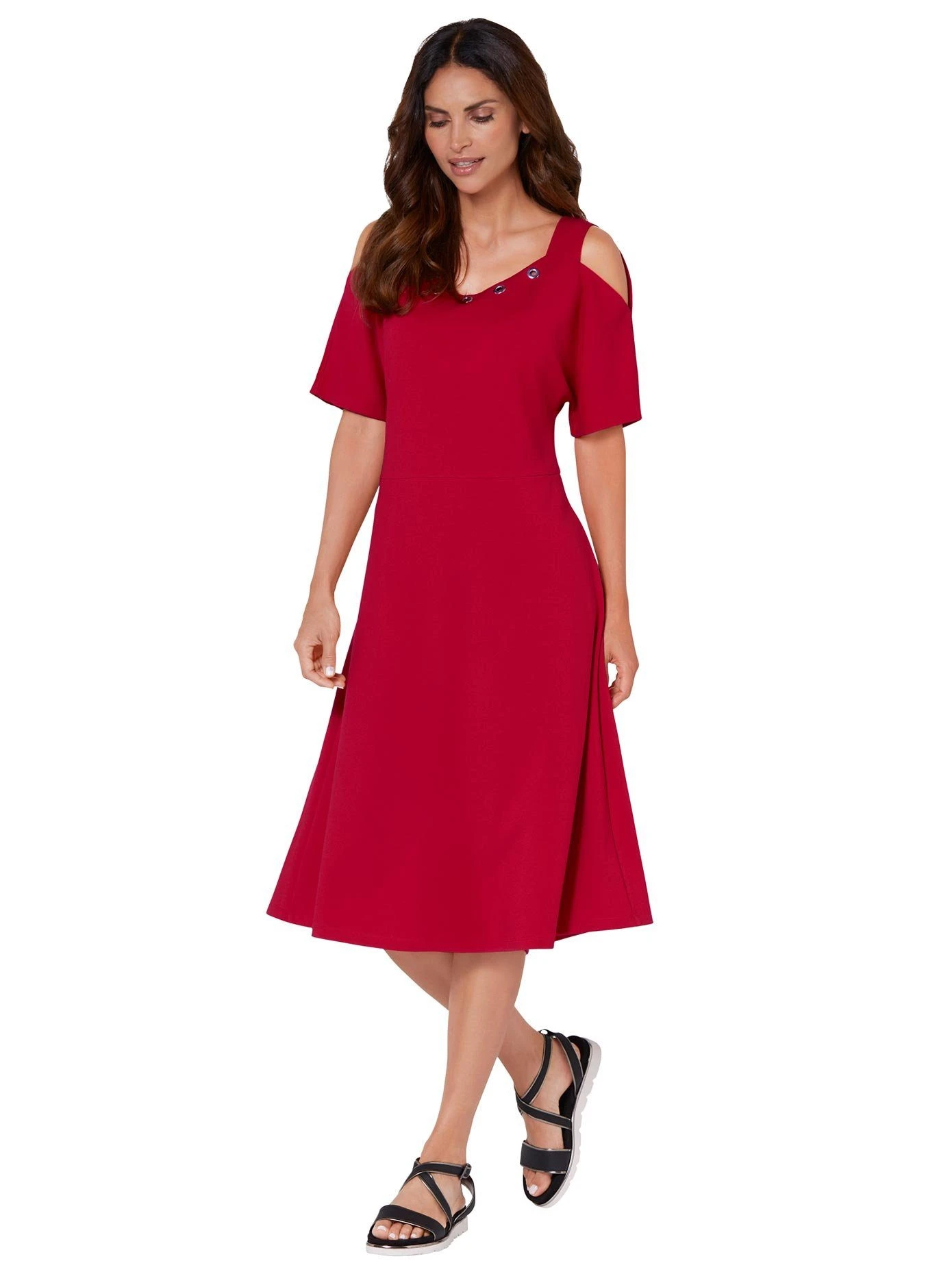 Classic Inspirationen Jurk In A-lijn Jerseyjurk 4 Classic Inspirationen Jurk In A-lijn Jerseyjurk - Afbeelding 2