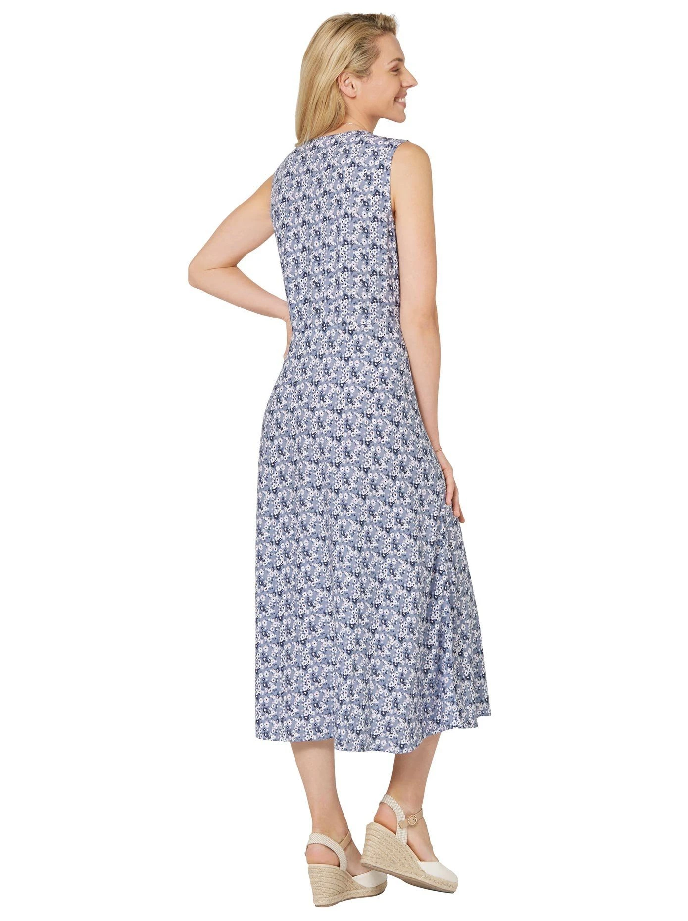 Classic Inspirationen Jurk In Overgooiermodel Gedessineerde Jurk 4 Classic Inspirationen Jurk In Overgooiermodel Gedessineerde Jurk - Afbeelding 2