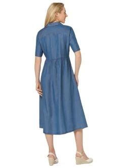 Classic Inspirationen Jurk Met Overhemdkraag Jurk 20 Classic Inspirationen Jurk Met Overhemdkraag Jurk -TrendyTijd Verkoop classic inspirationen jurk met overhemdkraag jurk blauw 2