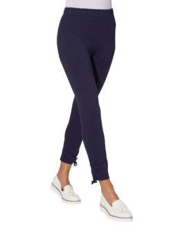 Aniston SELECTED Midi-jurk Met Knoopsluiting -TrendyTijd Verkoop classic inspirationen legging blauw