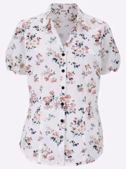 Boysen's Midi-jurk -TrendyTijd Verkoop classic inspirationen overhemdblouse wit