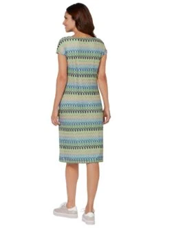 Classic Inspirationen Shirtjurk Jacquard Jurk -TrendyTijd Verkoop classic inspirationen shirtjurk jacquard jurk bruin 3