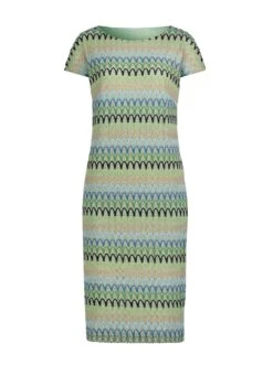 Classic Inspirationen Shirtjurk Jacquard Jurk -TrendyTijd Verkoop classic inspirationen shirtjurk jacquard jurk bruin 4