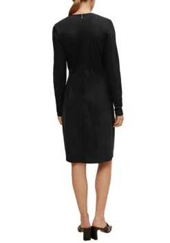 Comma Jerseyjurk Jersey Jurk In Wikkel-look 20 Comma Jerseyjurk Jersey Jurk In Wikkel-look -TrendyTijd Verkoop comma jerseyjurk jersey jurk in wikkel look zwart 2