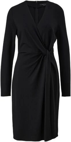 Comma Jerseyjurk Jersey Jurk In Wikkel-look 21 Comma Jerseyjurk Jersey Jurk In Wikkel-look -TrendyTijd Verkoop comma jerseyjurk jersey jurk in wikkel look zwart 3