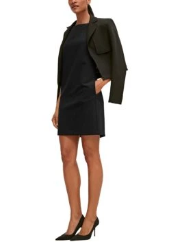 Comma Mini-jurk -TrendyTijd Verkoop comma mini jurk zwart 2