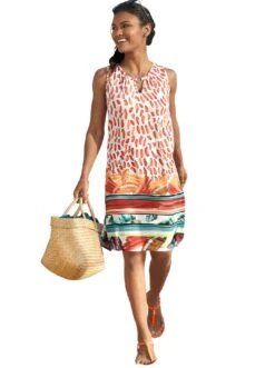 Beachtime Midi-jurk -TrendyTijd Verkoop comtessa zomerjurk multicolor