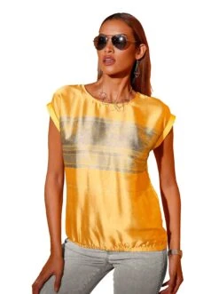 Marc O'Polo Midi-jurk 29 Marc O'Polo Midi-jurk -TrendyTijd Verkoop creation l blouse met korte mouwen grijs