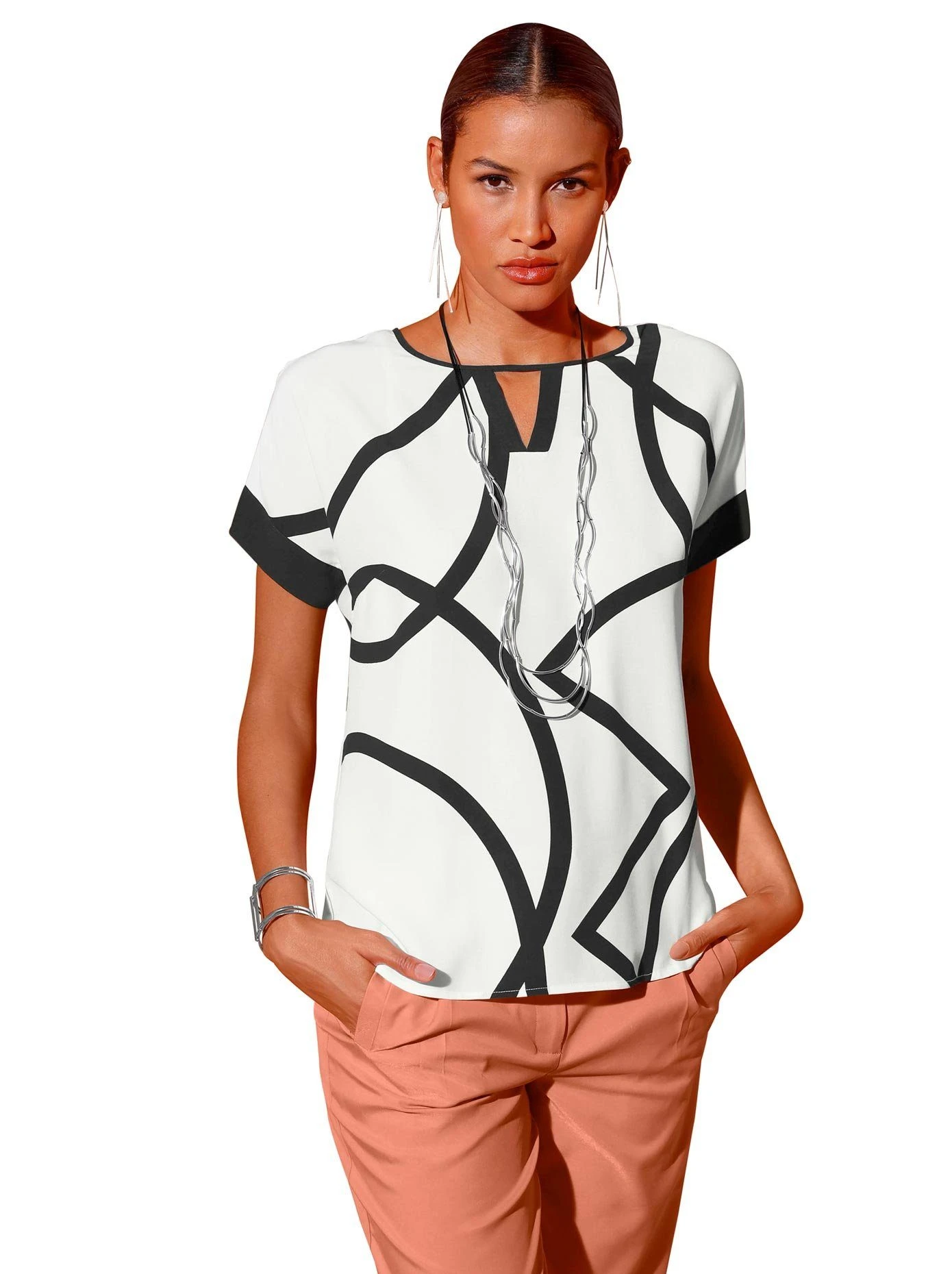 Eterna Jurk Met Overhemdkraag Regular Fit 9 Eterna Jurk Met Overhemdkraag Regular Fit - Afbeelding 7