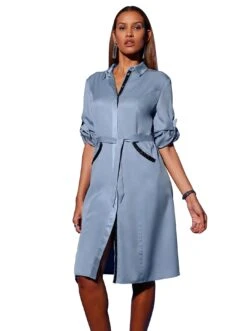 Creation L Jurk Met Overhemdkraag Jurk