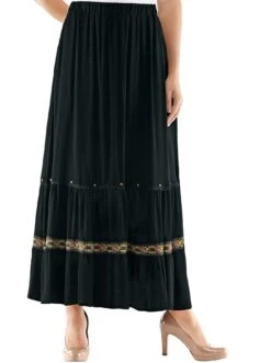 Only Gedessineerde Jurk ONLCARLOTTA LIFE 3/4 MIDI DRESS 26 Only Gedessineerde Jurk ONLCARLOTTA LIFE 3/4 MIDI DRESS -TrendyTijd Verkoop creation l maxirok zwart 2