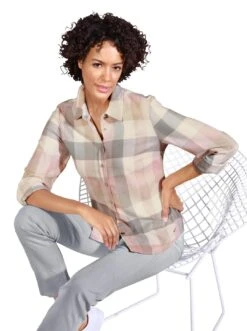 Y.A.S Jurk Met Overhemdkraag YASSAVANNA LONG SHIRT DRESS 37 Y.A.S Jurk Met Overhemdkraag YASSAVANNA LONG SHIRT DRESS -TrendyTijd Verkoop creation l premium geruite blouse roze