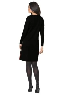 CREATION L PREMIUM Jerseyjurk Punta Di Roma-jurk -TrendyTijd Verkoop creation l premium jerseyjurk punta di roma jurk zwart 6