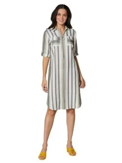 CREATION L PREMIUM Kokerjurk Linnen Jurk Met Overhemdkraag 21 CREATION L PREMIUM Kokerjurk Linnen Jurk Met Overhemdkraag -TrendyTijd Verkoop creation l premium kokerjurk linnen jurk met overhemdkraag wit 4