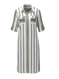 CREATION L PREMIUM Kokerjurk Linnen Jurk Met Overhemdkraag 22 CREATION L PREMIUM Kokerjurk Linnen Jurk Met Overhemdkraag -TrendyTijd Verkoop creation l premium kokerjurk linnen jurk met overhemdkraag wit 5