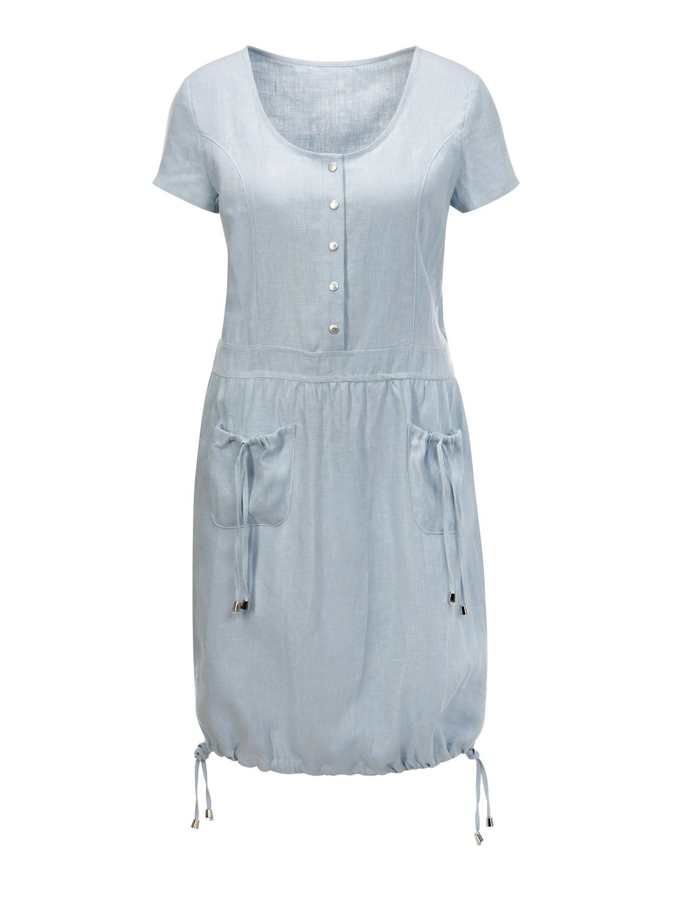 CREATION L PREMIUM Zomerjurk Linnen Jurk 6 CREATION L PREMIUM Zomerjurk Linnen Jurk - Afbeelding 4