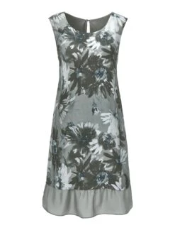 CREATION L PREMIUM Zomerjurk Zijde-jurk 22 CREATION L PREMIUM Zomerjurk Zijde-jurk -TrendyTijd Verkoop creation l premium zomerjurk zijde jurk groen 8