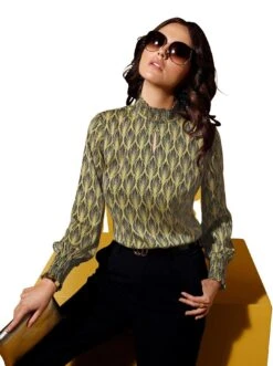 Jack Wolfskin Jurk Met Overhemdkraag HOLIDAY MIDI DRESS 28 Jack Wolfskin Jurk Met Overhemdkraag HOLIDAY MIDI DRESS -TrendyTijd Verkoop creation l satijnen blouse goud 1