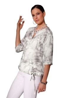 Only Mini-jurk ONLSILJA S/L LIFE DRESS JRS -TrendyTijd Verkoop creation l satijnen blouse grijs