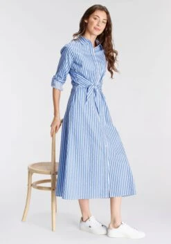 STREET ONE Midi-jurk -TrendyTijd Verkoop delmao blousejurkje 4