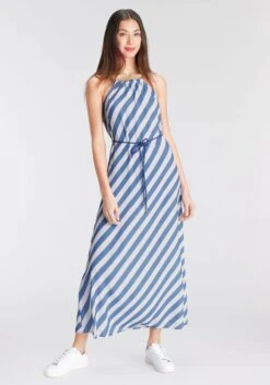Vero Moda Maxi-jurk VMCLAIRE MENNY SINGLET MAXI DRESS WVN GA -TrendyTijd Verkoop delmao chiffonjurk 2