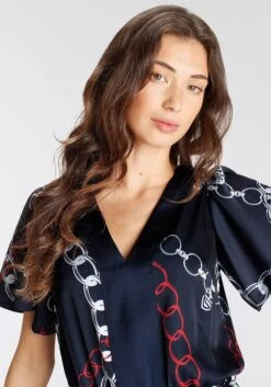 DELMAO Gedessineerde Jurk 23 DELMAO Gedessineerde Jurk -TrendyTijd Verkoop delmao gedessineerde jurk 3