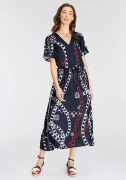 DELMAO Gedessineerde Jurk 24 DELMAO Gedessineerde Jurk -TrendyTijd Verkoop delmao gedessineerde jurk 4