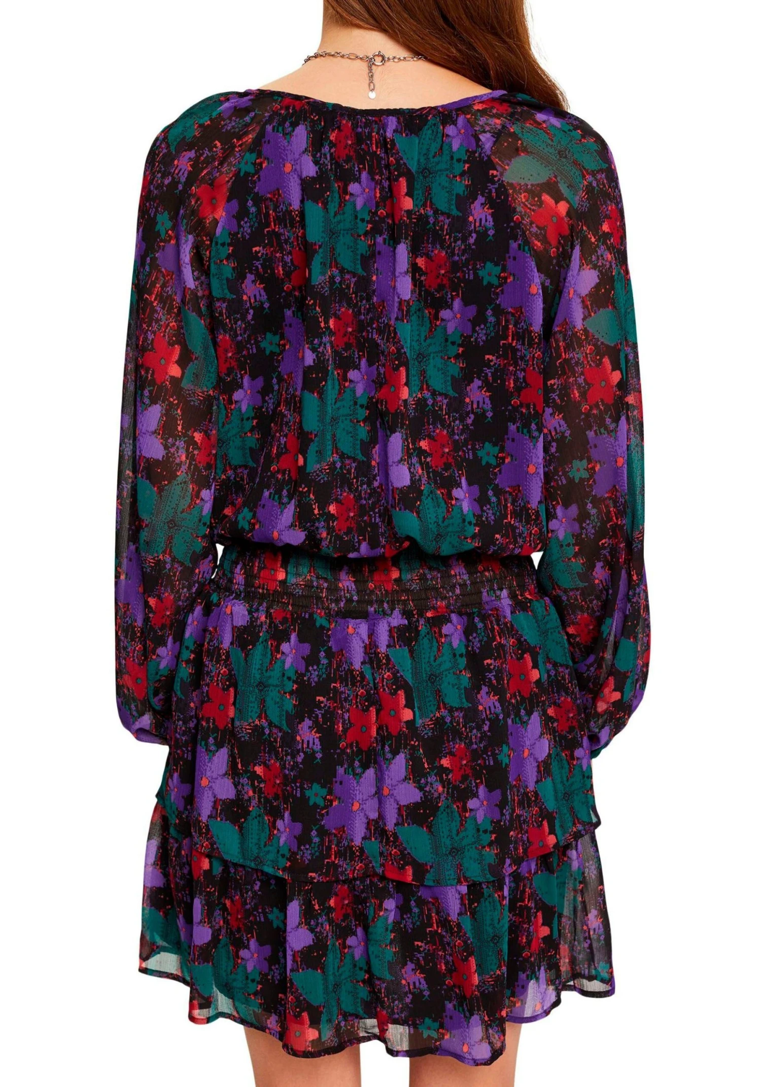 Edc By Esprit Gedessineerde Jurk 4 Edc By Esprit Gedessineerde Jurk - Afbeelding 2