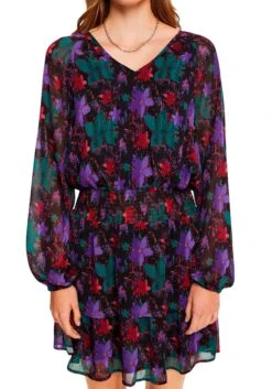 Edc By Esprit Gedessineerde Jurk