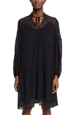 Eterna Jurk Met Overhemdkraag 33 Eterna Jurk Met Overhemdkraag -TrendyTijd Verkoop esprit collection chiffonjurk 1