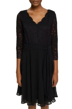 Edc By Esprit Gesmokte Jurk -TrendyTijd Verkoop esprit collection jerseyjurk esprit collection jerseyjurk zwart 1