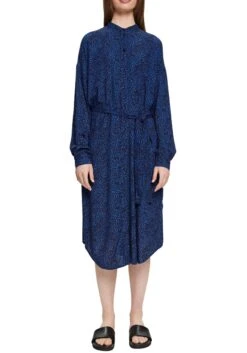 Only Maxi-jurk ONLWINNER S/L MAXI DRESS 28 Only Maxi-jurk ONLWINNER S/L MAXI DRESS -TrendyTijd Verkoop esprit jurk met overhemdkraag met decoratief all over motief blauw 3