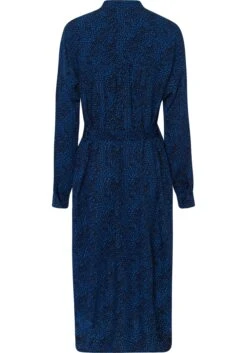 Esprit Jurk Met Overhemdkraag Met Decoratief All-over Motief -TrendyTijd Verkoop esprit jurk met overhemdkraag met decoratief all over motief blauw 9