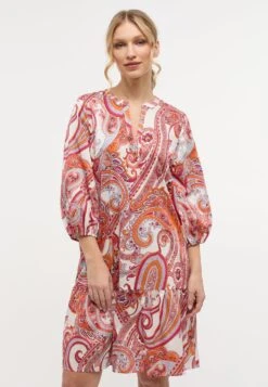 Only Mini-jurk ONLKARMEN S/L SHORT DRESS -TrendyTijd Verkoop eterna blouse met lange mouwen loose fit blauw 1