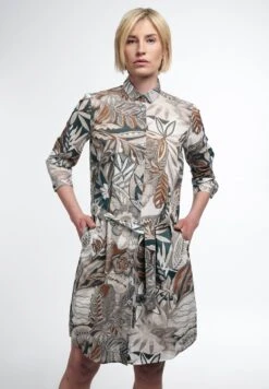 Eterna Jurk Met Overhemdkraag CLASSIC FIT