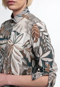 Eterna Jurk Met Overhemdkraag CLASSIC FIT -TrendyTijd Verkoop eterna jurk met overhemdkraag classic fit beige 4