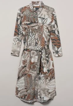 Eterna Jurk Met Overhemdkraag CLASSIC FIT -TrendyTijd Verkoop eterna jurk met overhemdkraag classic fit beige 5