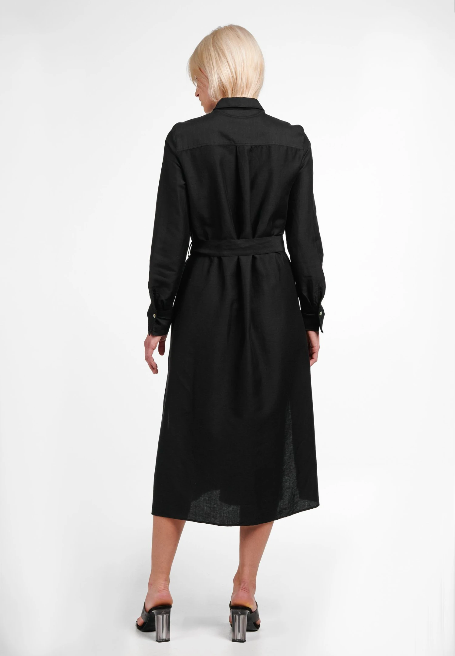 Eterna Jurk Met Overhemdkraag 4 Eterna Jurk Met Overhemdkraag - Afbeelding 2