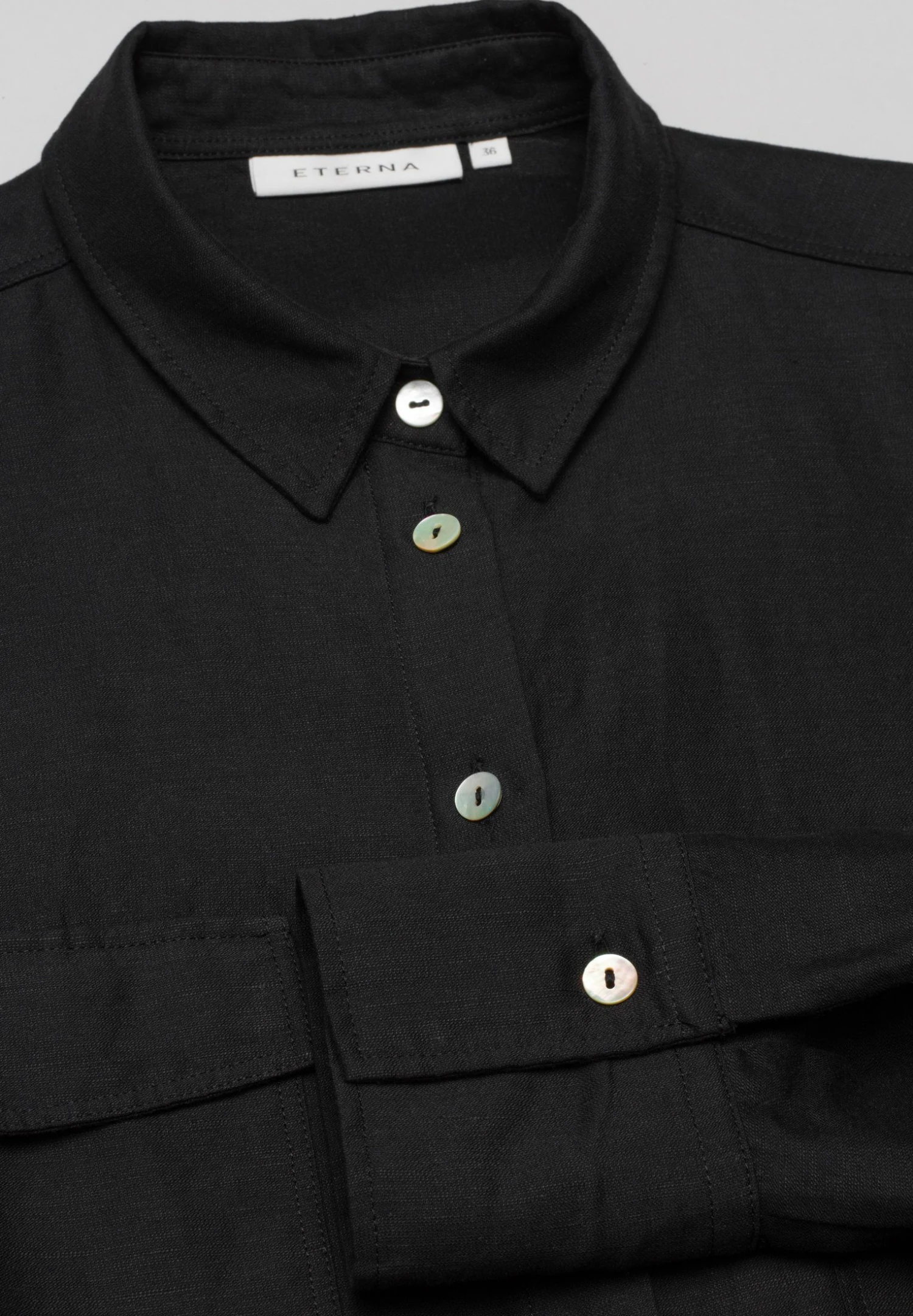 Eterna Jurk Met Overhemdkraag 7 Eterna Jurk Met Overhemdkraag - Afbeelding 5