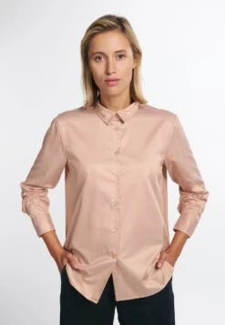 S.Oliver Midi-jurk -TrendyTijd Verkoop eterna klassieke blouse classic fit beige